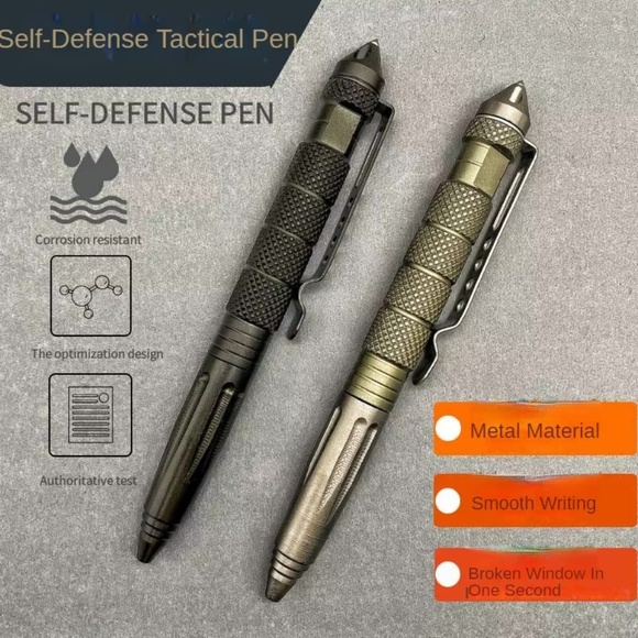 Tactical Defence Ballpoint Pens High Quality 502 Metal Car Window Glass Breaker - Picture 8 of 8